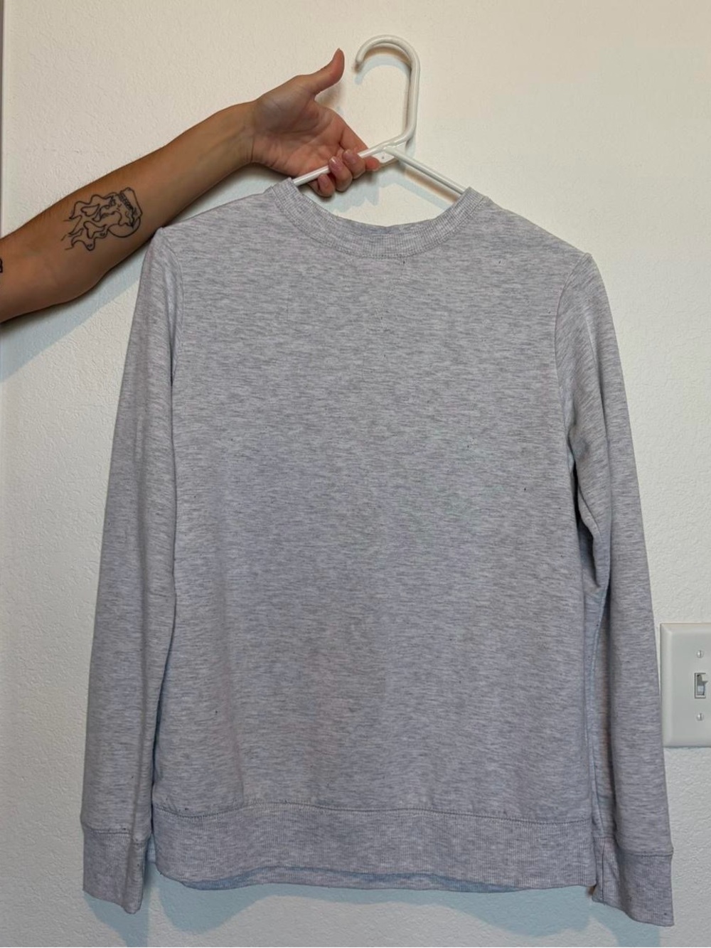 stars above Women's Crewneck Sweater - Light Gray